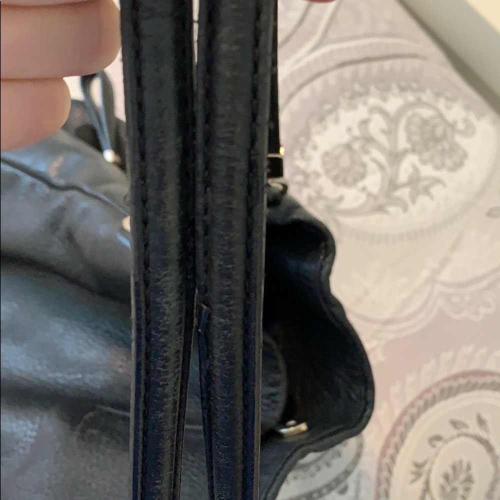 Coach Black Leather Handbag - Picture 5 of 6